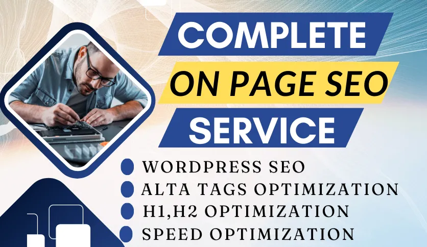 do On-Page SEO & Website optimization for your WordPress site