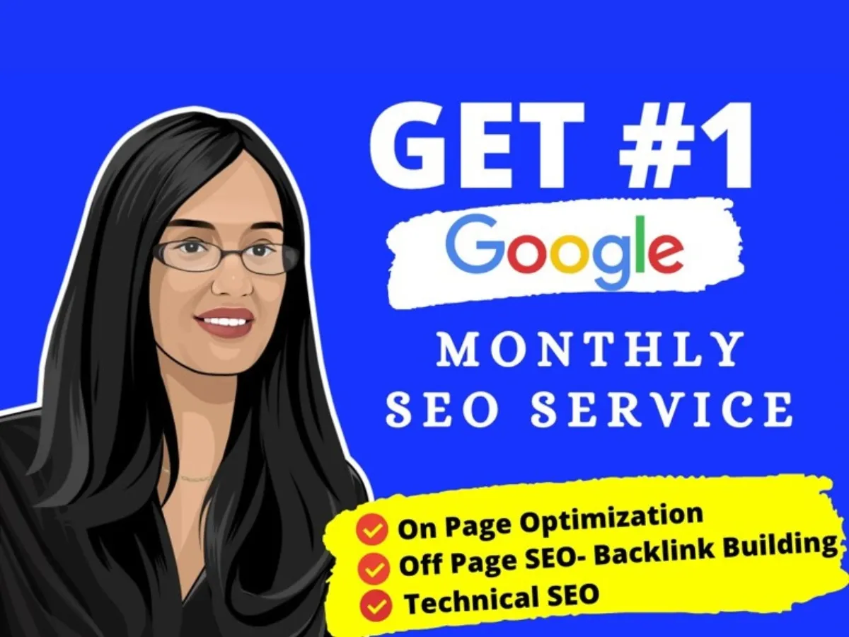 I will do monthly SEO service with high da backlinks