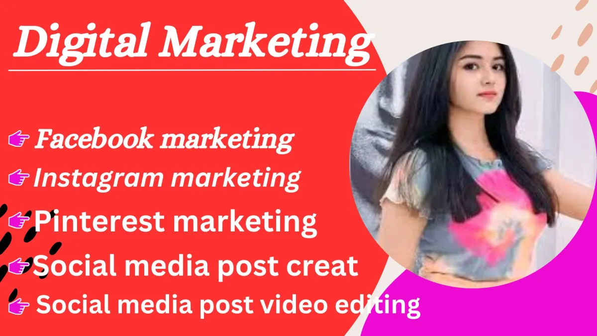 I am professional digital marketing. Facebook marketing. Instagram marketing and data entry job now.