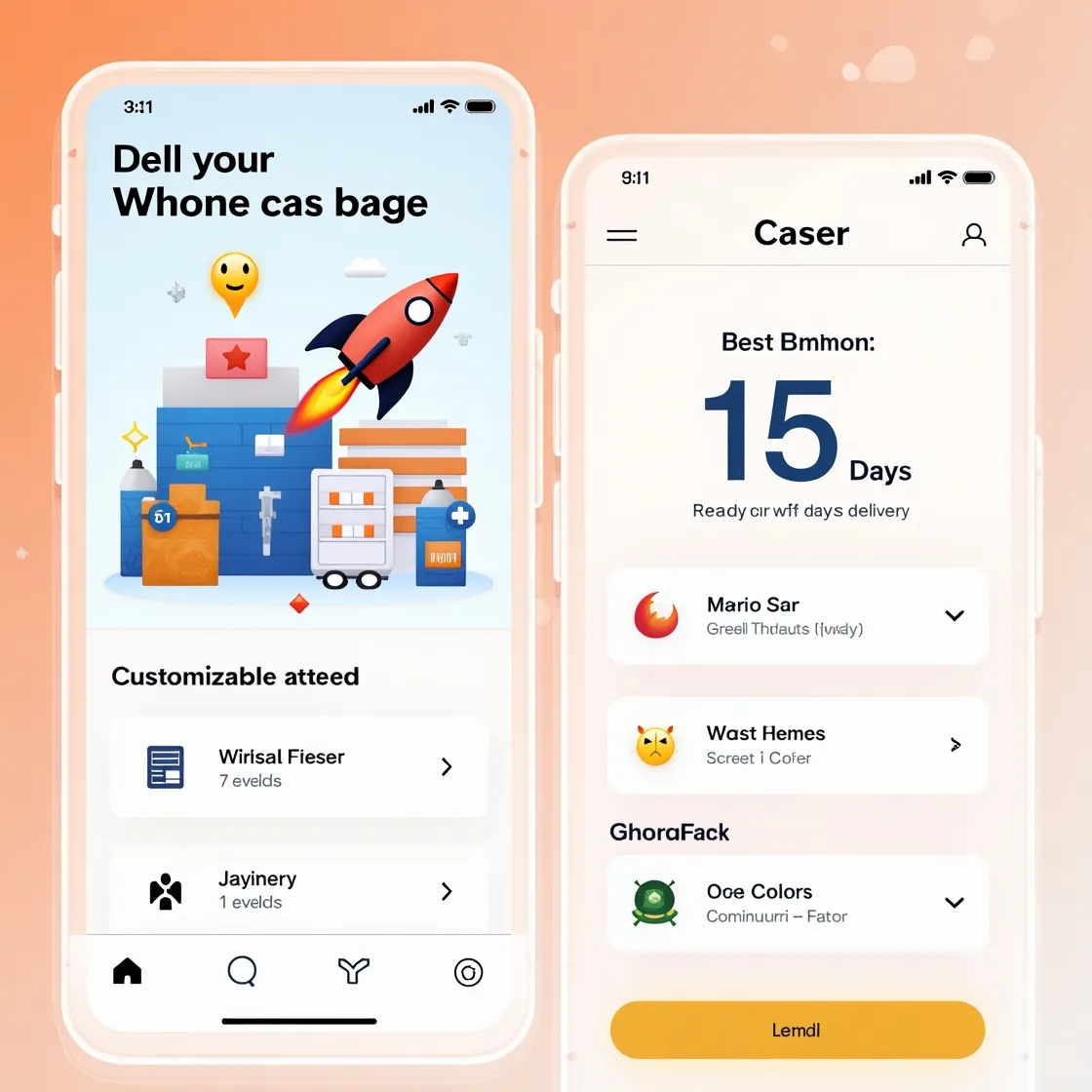 I will develop a lost and found  free donation app with map, chat and AI match system