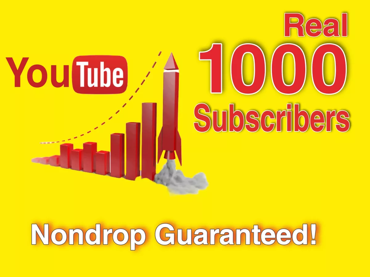 Grow your YouTube channel by 1000 subscribers 