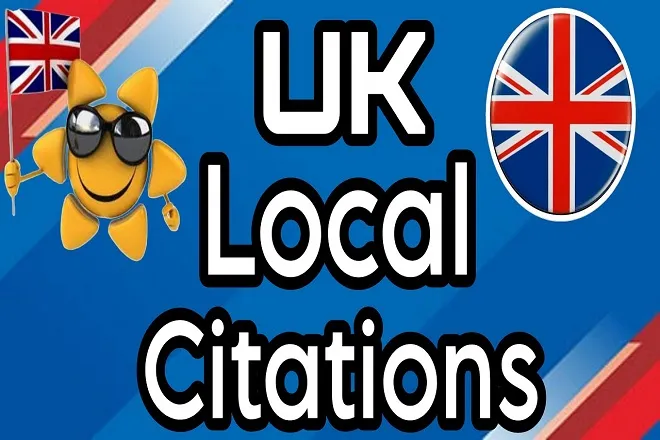 I will do top UK local citation and business directories minimum 1000