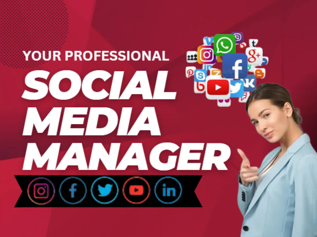 be your social media marketing manager and content creator