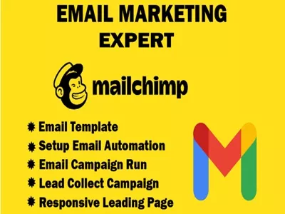 setup mailchimp email marketing automation campaign and newsletter