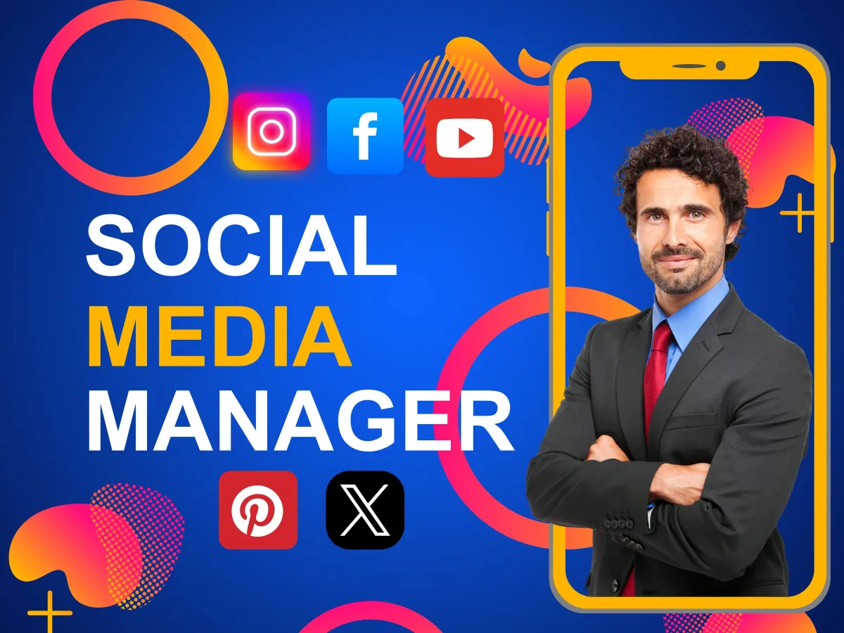I will be social media manager. Instagram & Pinterest content creator for organic growth