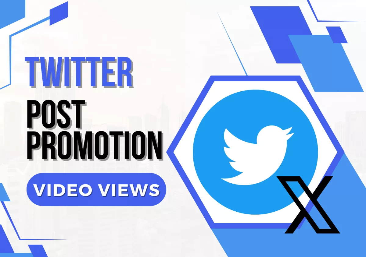 1000 HIGH-QUALITY VIEWS ON YOUR TWITTER VIDEO WITH ENGAGEMENT