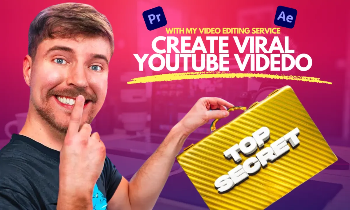 Edit videos for youtube,ads, Vlog, corporate, Travel and Gaming