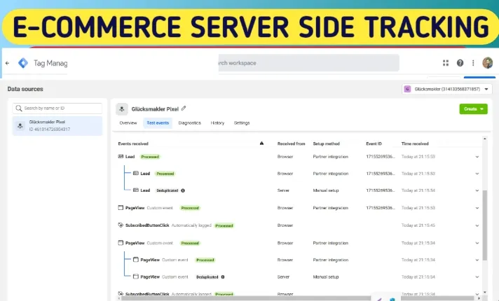 facebook meta pixel server side tracking conversion api setup