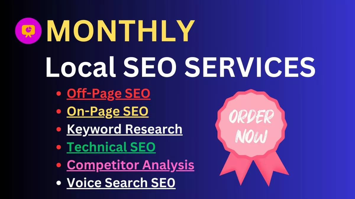 do monthly local SEO service for google rankings