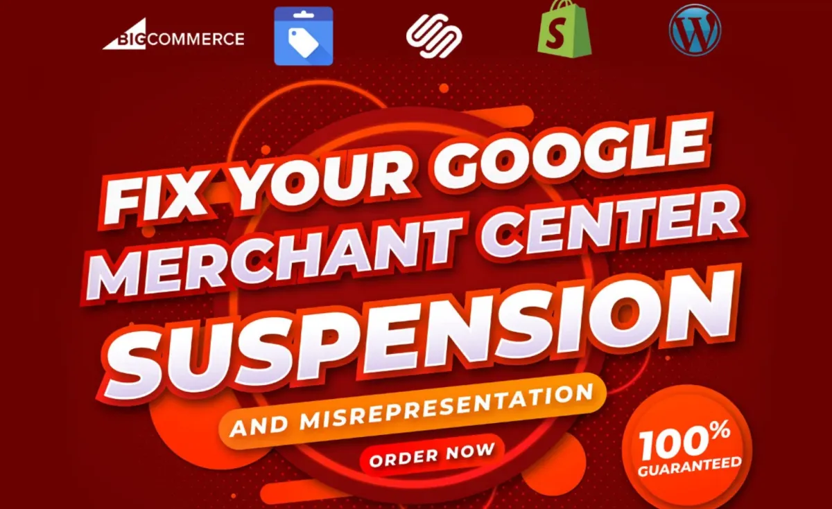 fix your merchant center suspension for google shopping ads