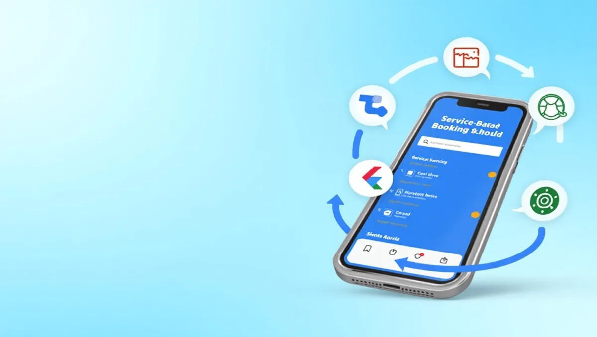 I will develop a powerful Flutter service booking app for your local business