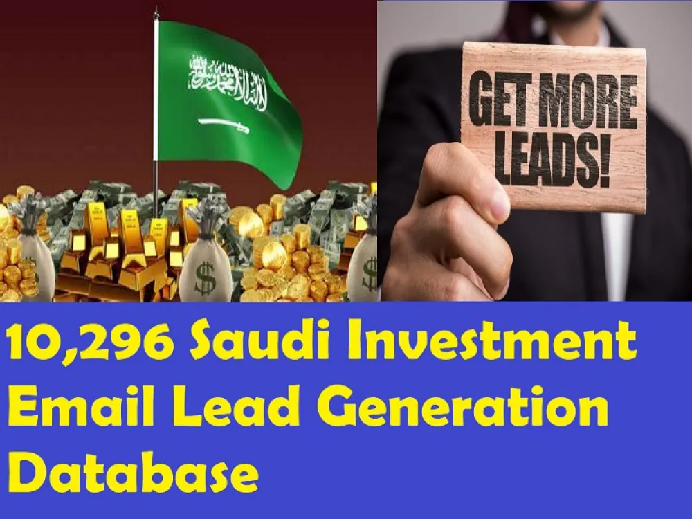Give You 10,296 Saudi Investment Email Leads Database