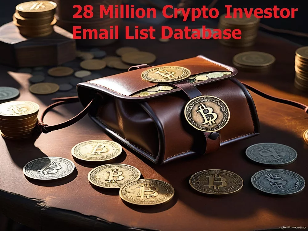 Give You 28 Million Crypto Investor Email List Database Within 3 Hours