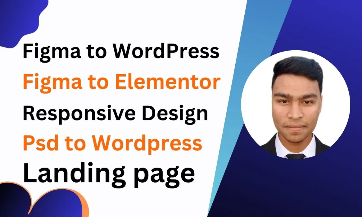 convert figma to wordpress with elementor Pro