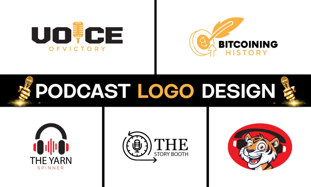 design your podcast cover art or logo 