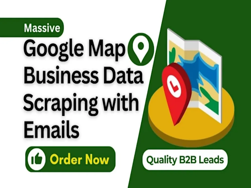 Scrap 200 Google Maps Data For Business (B2B) Leads