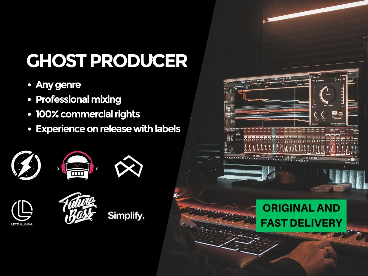 produce professionla edm, pop or hip hop songs 