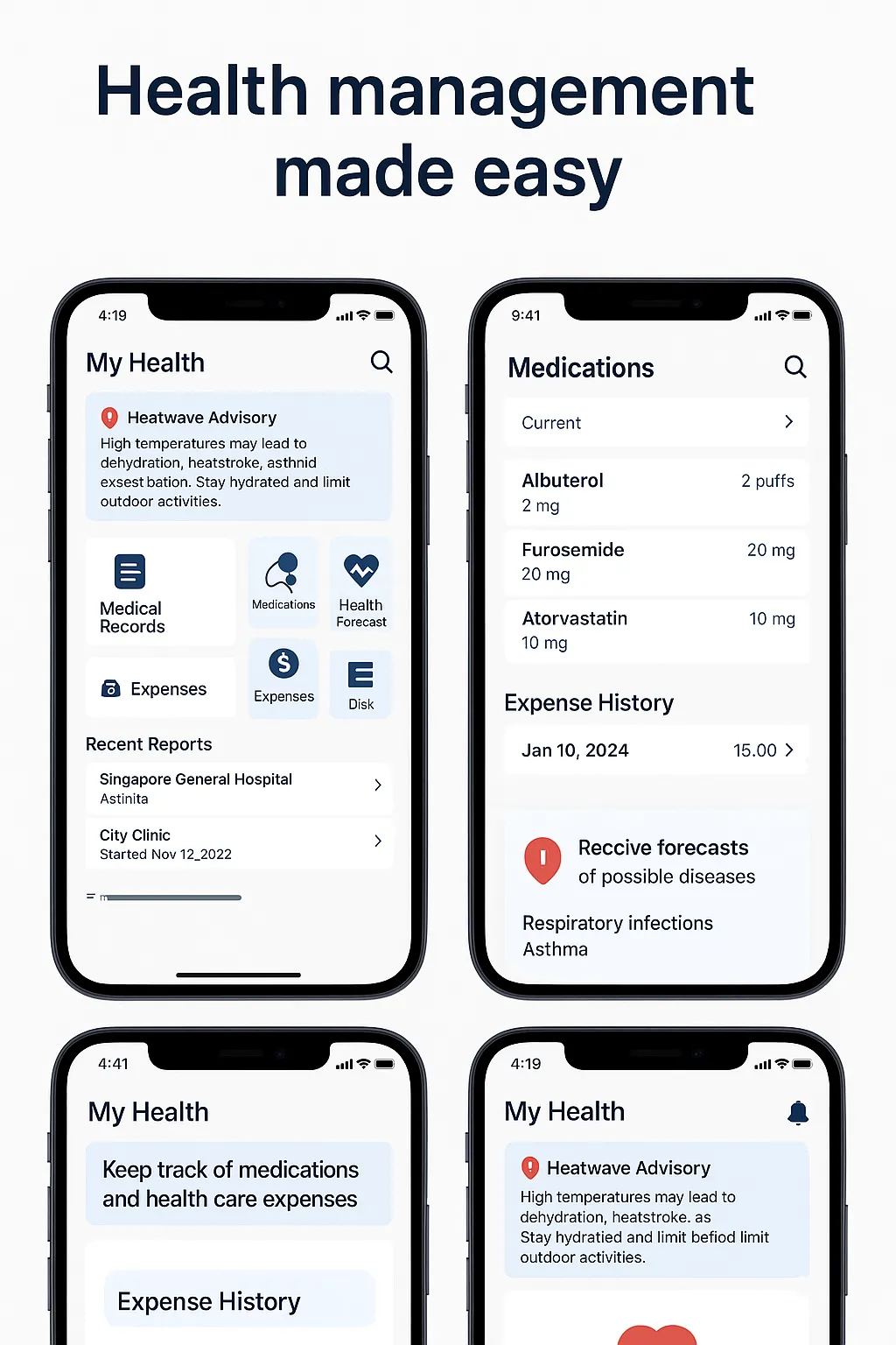 I Will Build A Smart Digital Health Record & Personal Medical Assistant App 