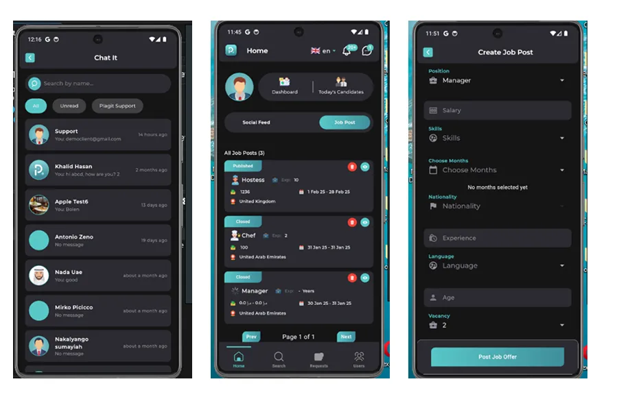 do flutter app development for android and IOS
