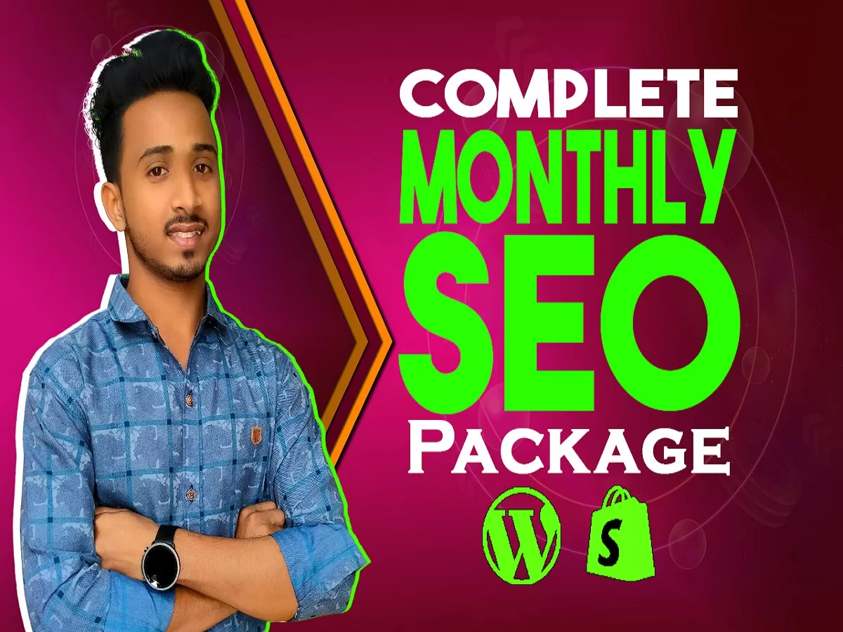 do complete monthly SEO package for boost your google ranking