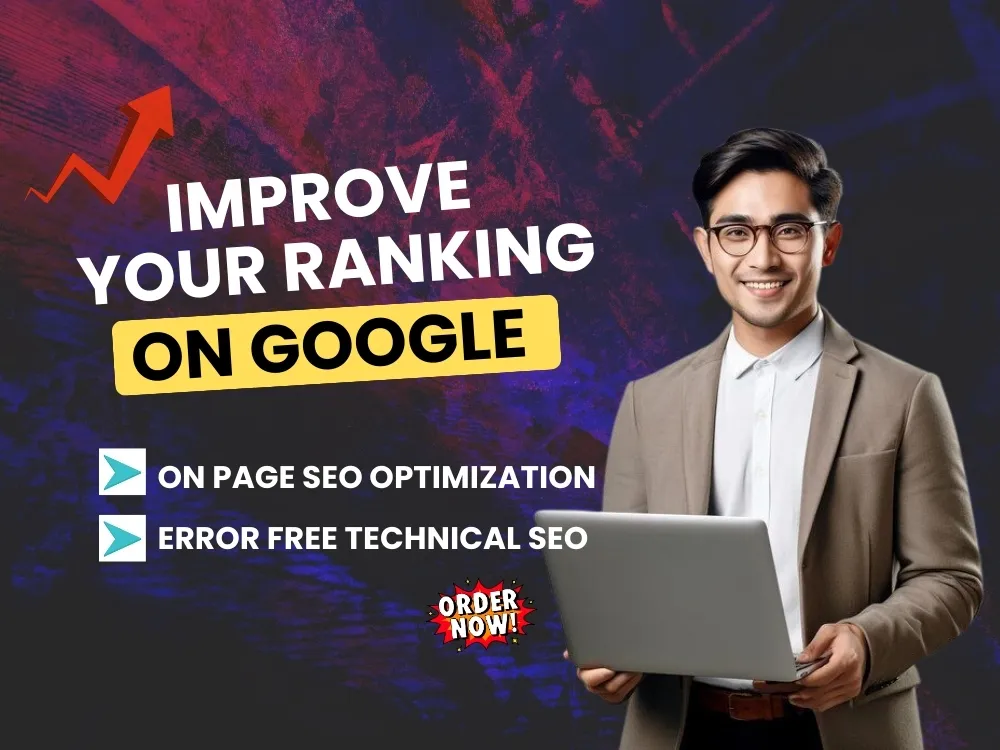 I will do On-page, Off-page and Technical SEO to rank on Google Top