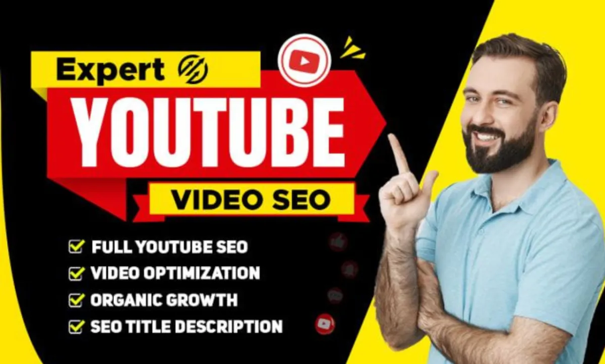 I will optimize youtube video SEO for top ranking