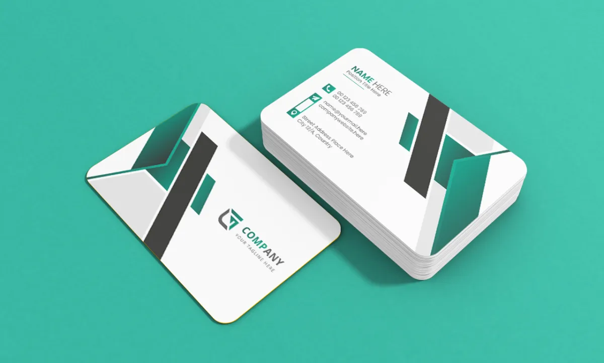 do professional minimalist and luxury business card design