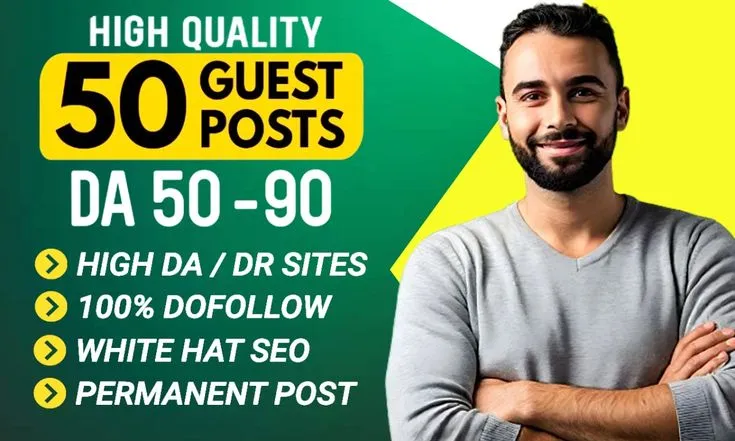 write and publish SEO guest posts on organic traffic websites