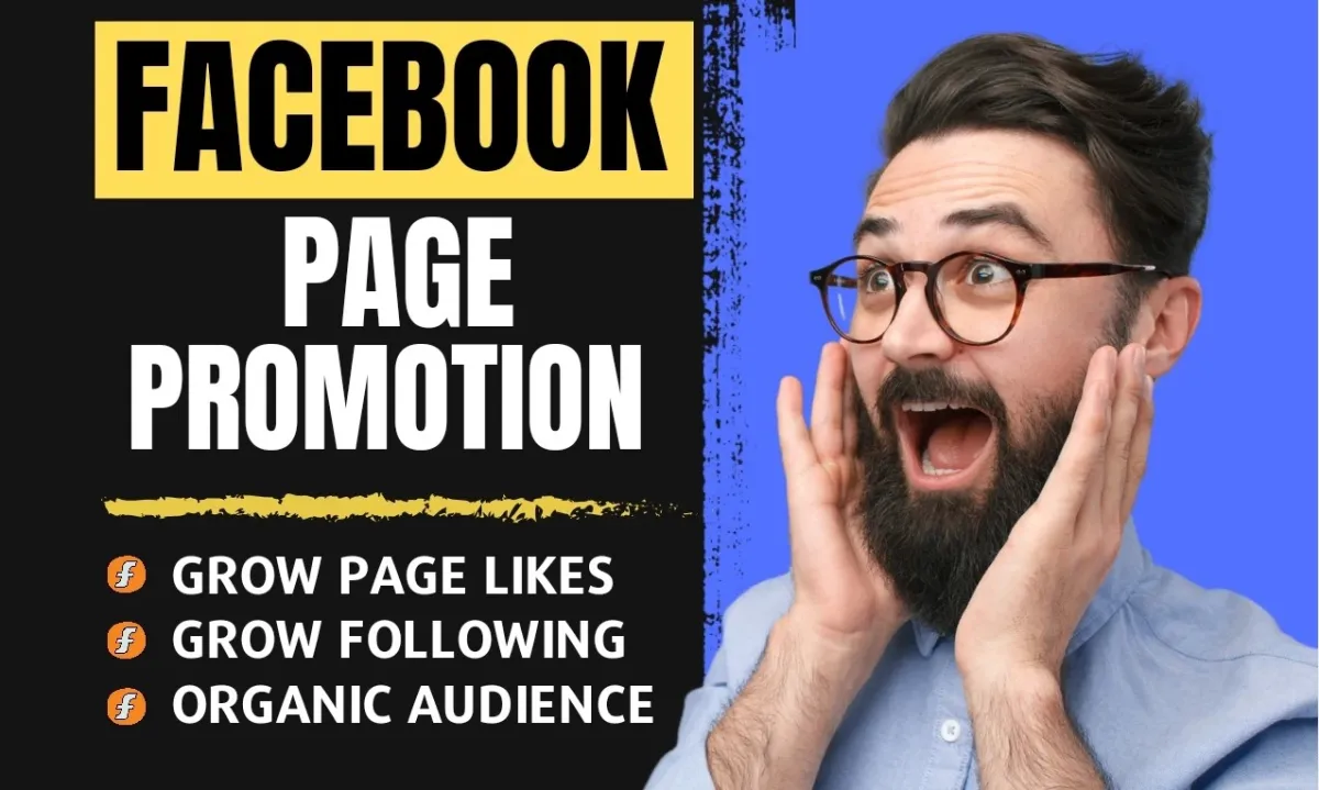 I will do Organic Facebook page followers, likes, promotion, marketing