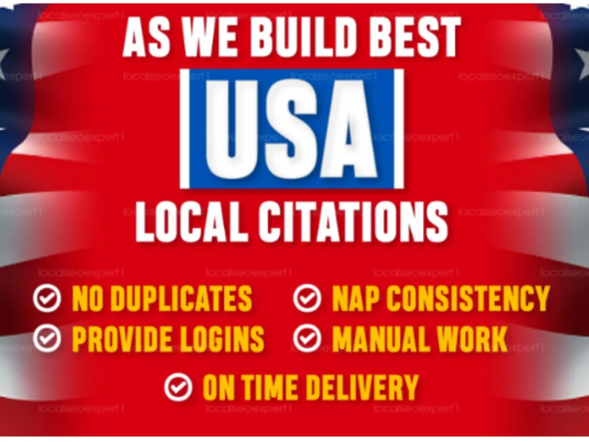 I will do 200 USA local citations Backlink for GBP ranking
