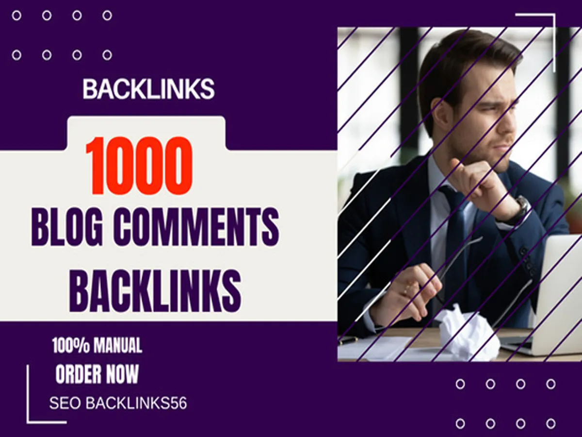 I will do 1000 High DA PA dofollow Comments Backlinks Low OBL