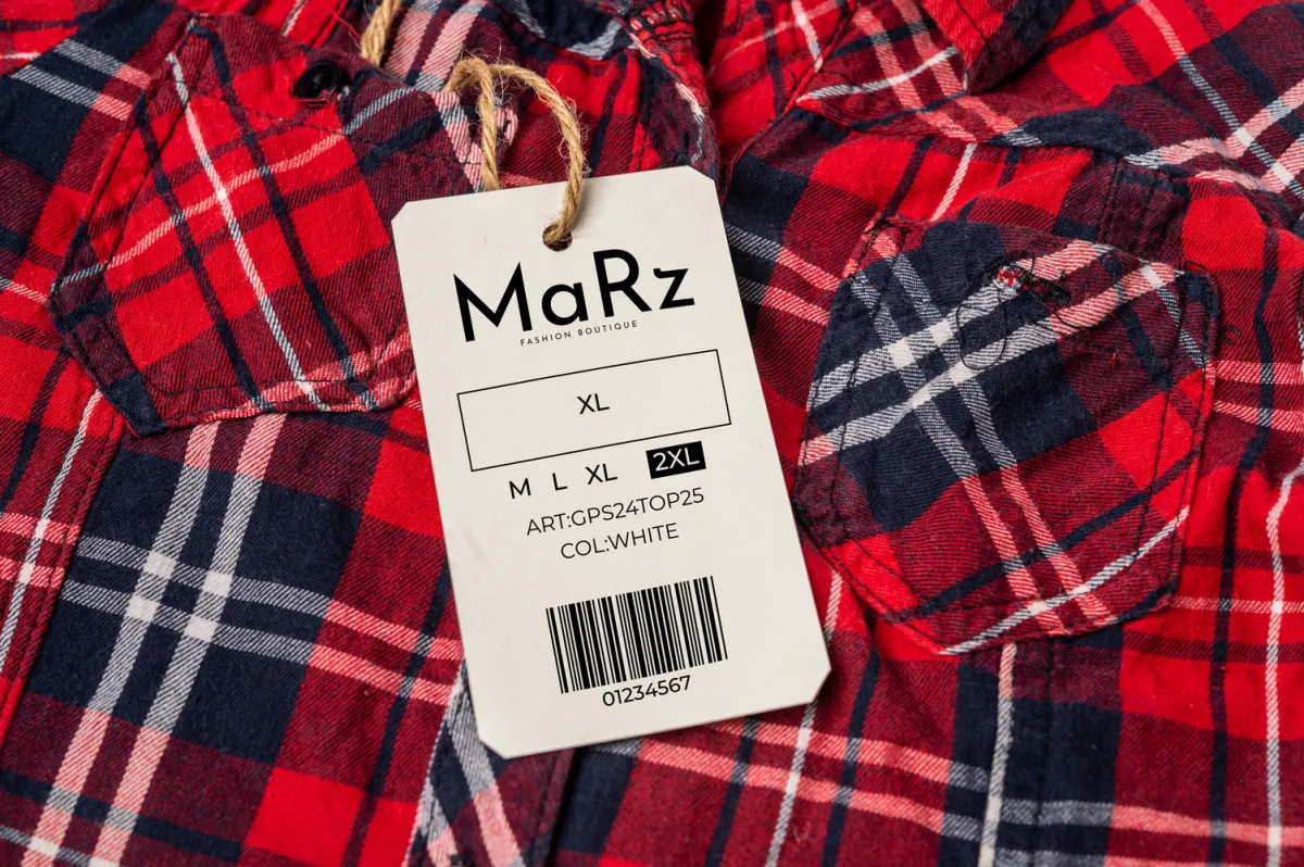 "I will create custom hang tag designs  your clothing brand within 24 hours
