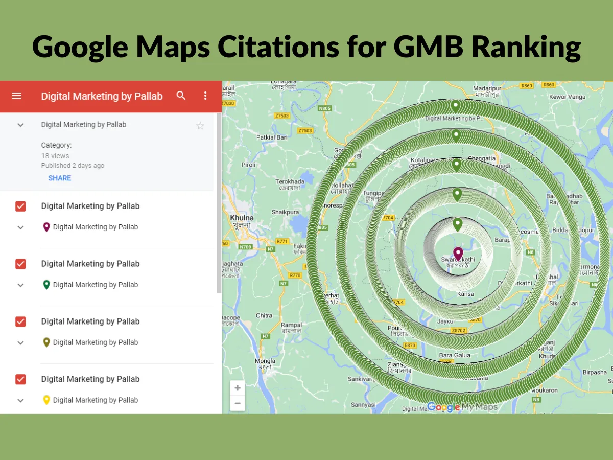 do Manual 15,000 Google Maps citations for local SEO and GMB ranking.