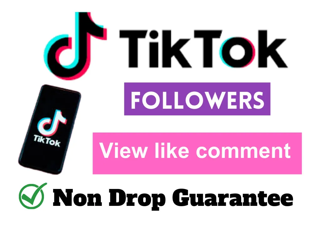 You will get Non Drop Tiktok Followers and Like