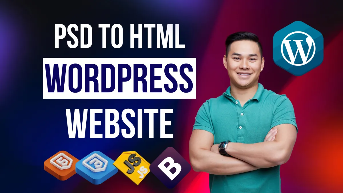 I will transform PSD, Figma to HTML, Responsive Bootstrap, CSS, JQuery