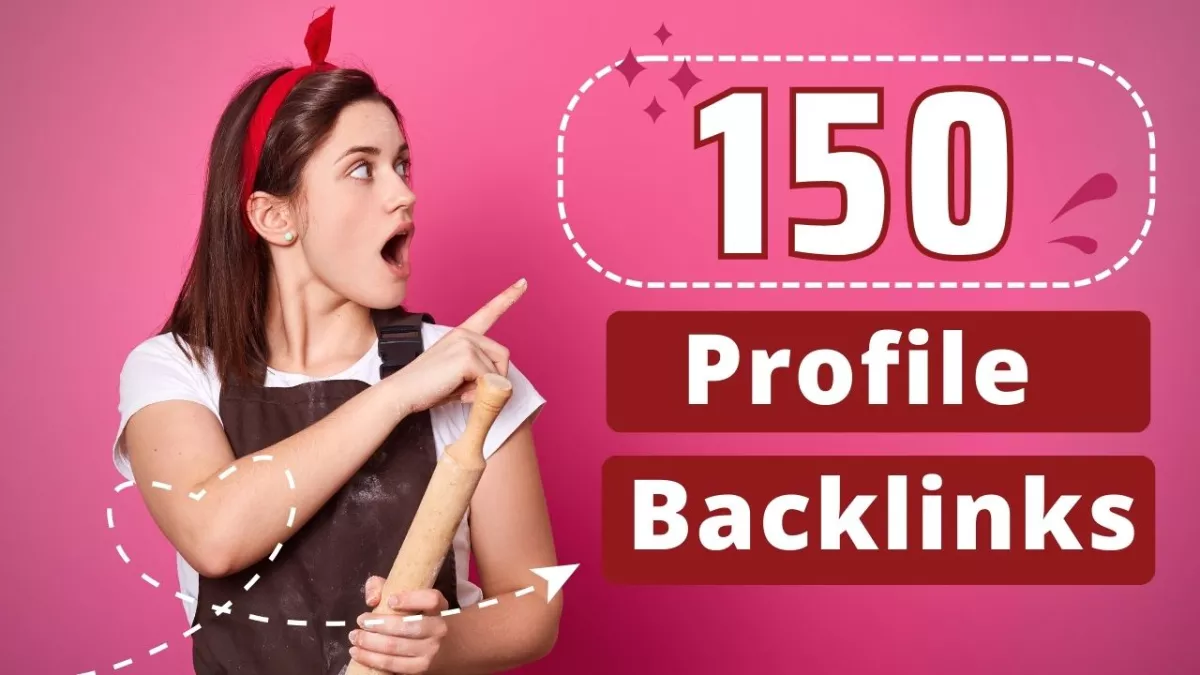 150 permanent SEO profile backlinks HIGH DA authority SITE