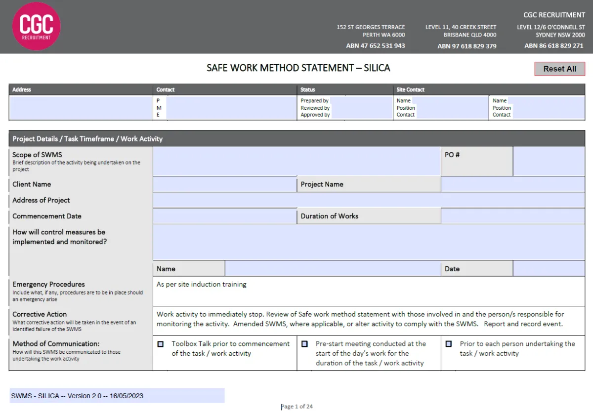 Professional Fillable Pdf Forms