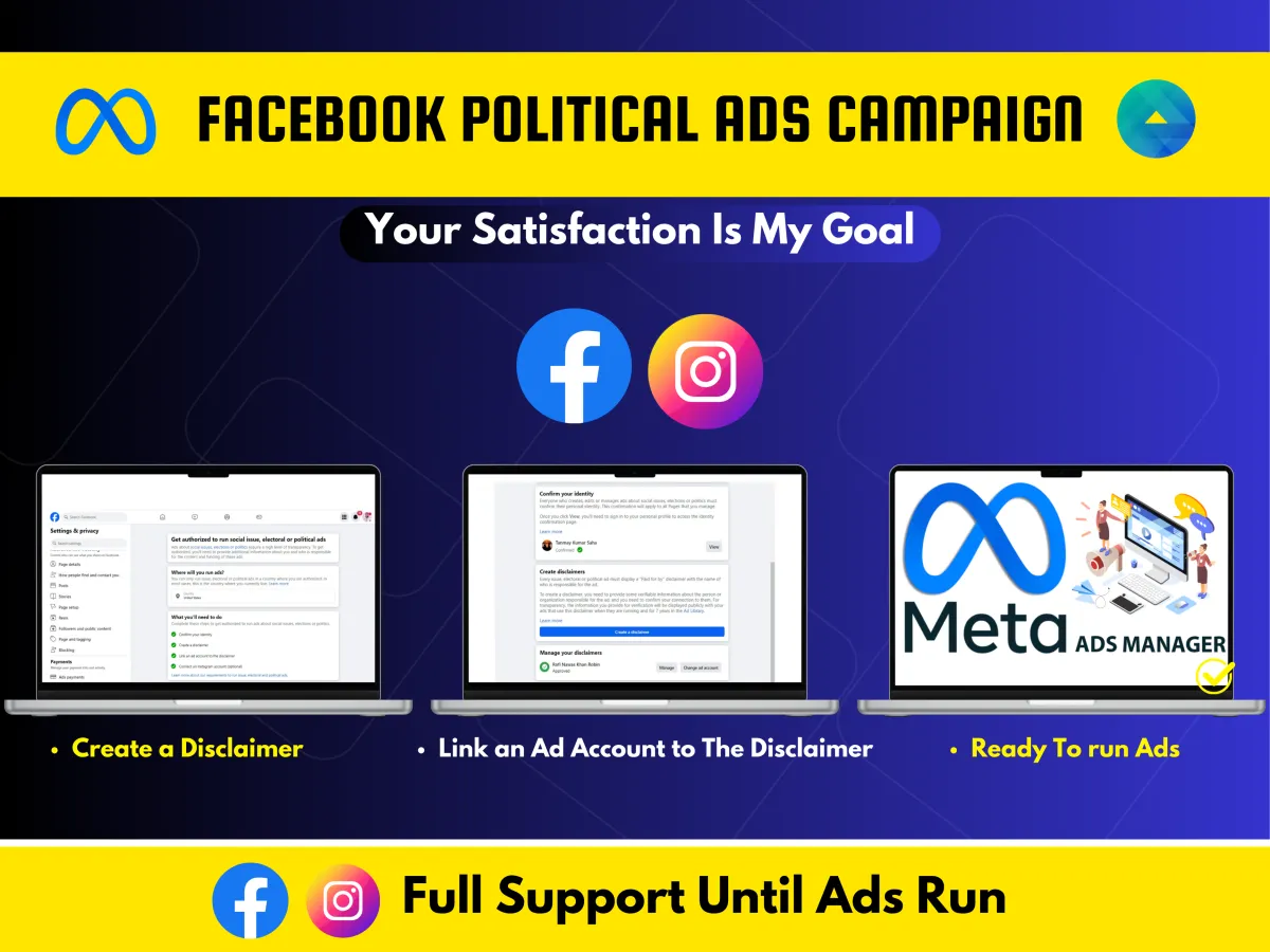 manage your page to run social issue electoral or political Facebook ads