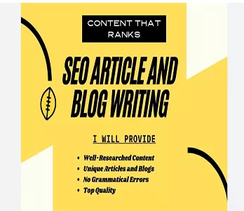 be your unique SEO article and blog post writer
