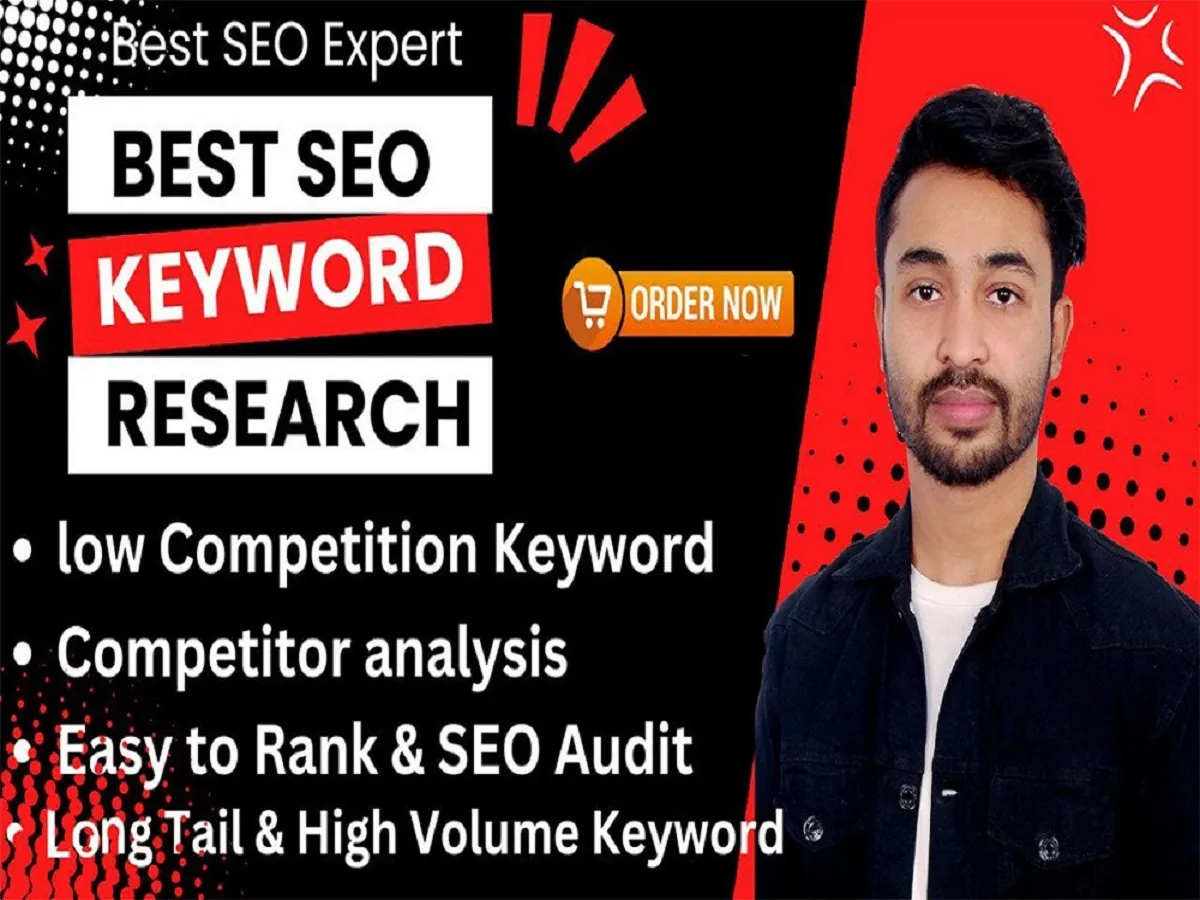 SEO keyword research, audit report, competitor analysis and  SEO Backlink