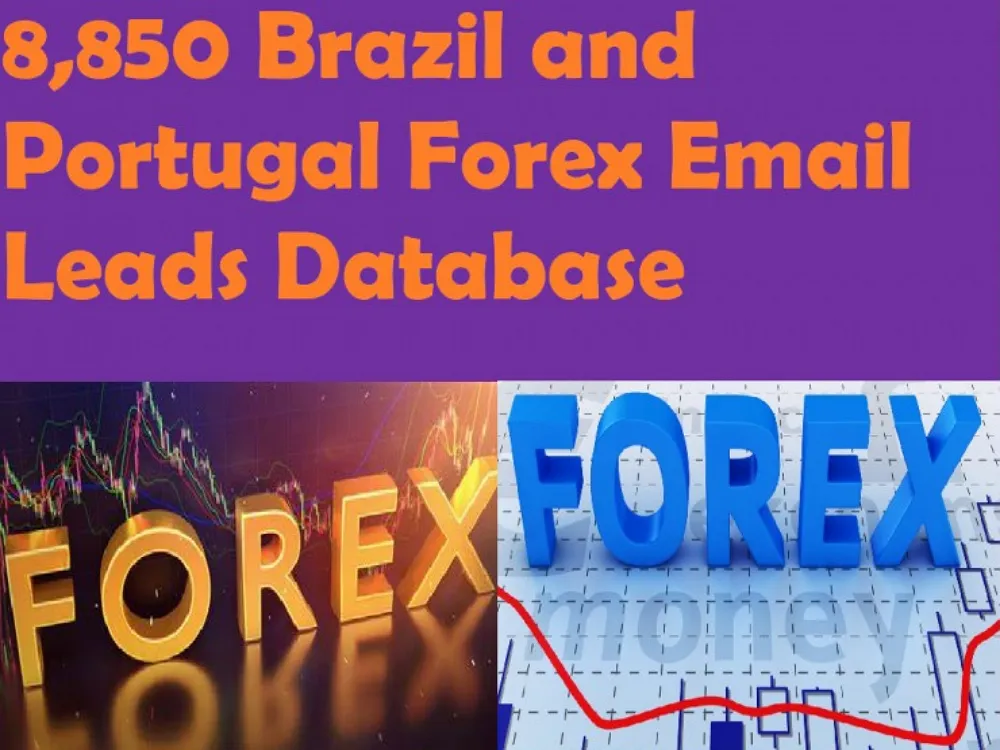 8,850 Brazil and Portugal Forex Email Leads Database