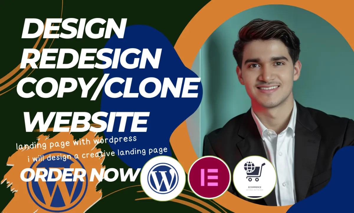 I will Create Revamp Copy or Clone a WordPress Website with Elementor Pro