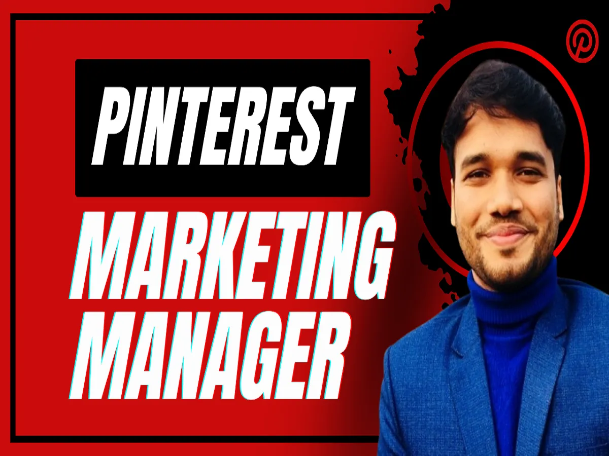 be your Pinterest Marketing Manager tomanage Pinterest Ads SEO pinterest affiliate