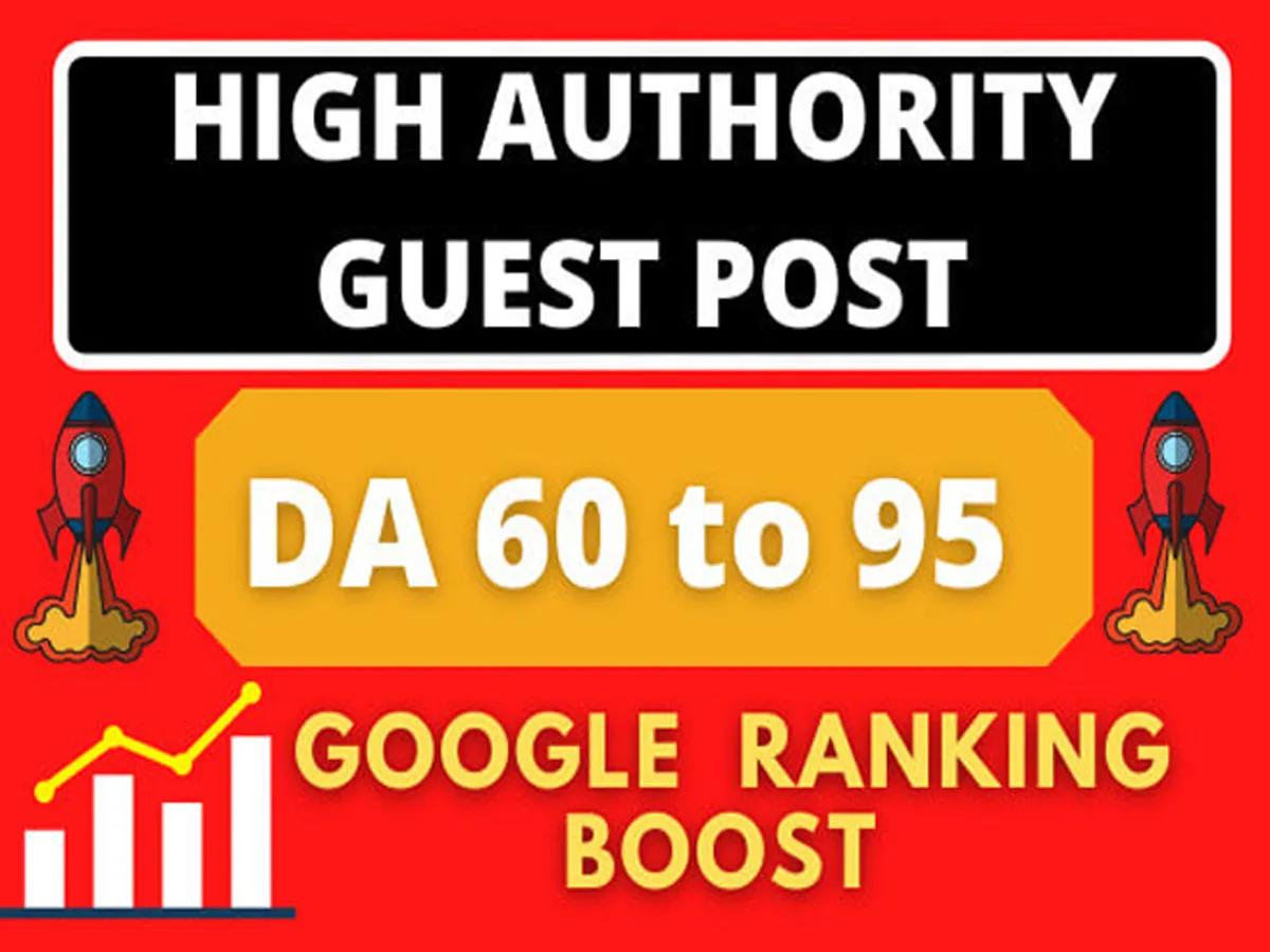 Publish 20 guest post with high da 60 Plus