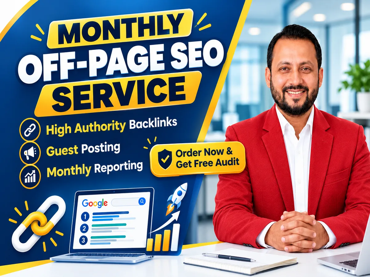 Monthly Off-page SEO Service to boost your Google Rankings and SEO Growth