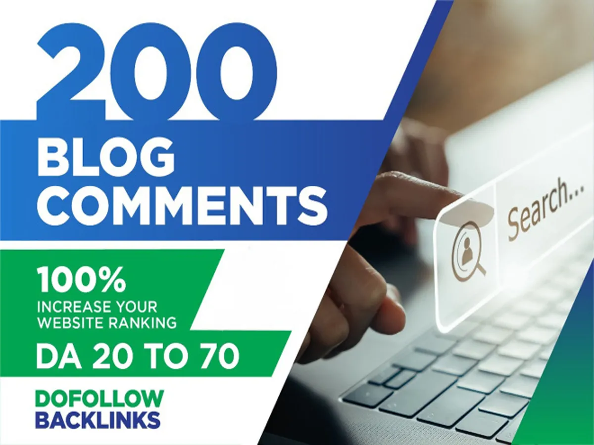 200 Dofollow Blog Comments Backlinks