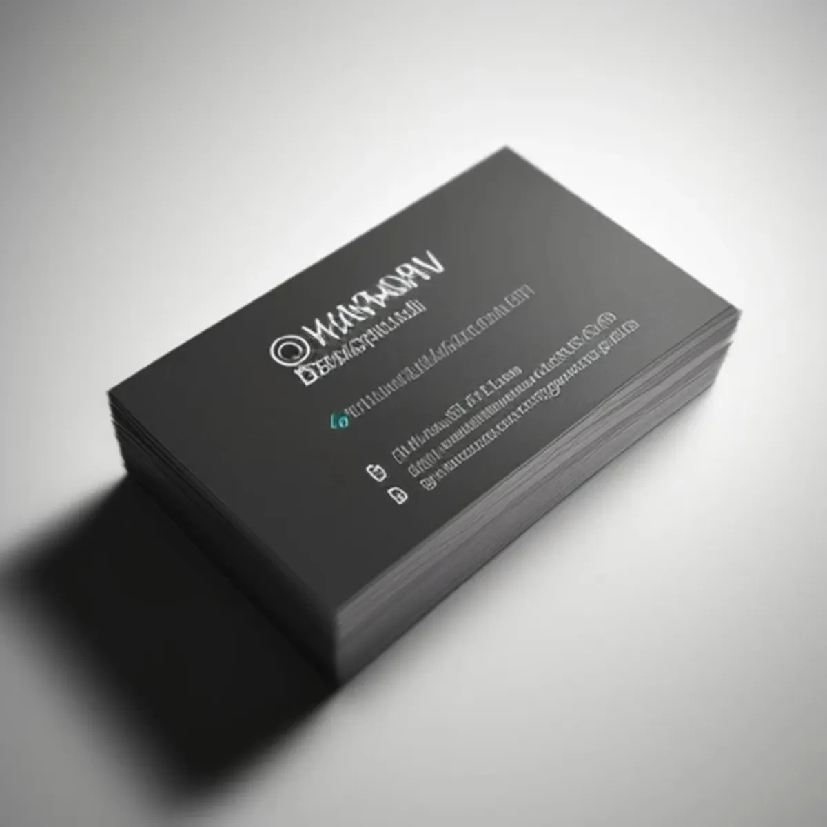 Do unique business card design 