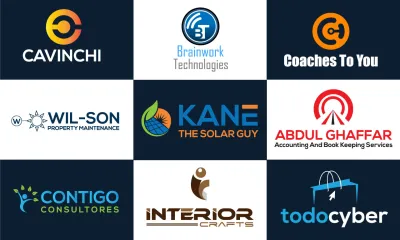 do minimalist logo design and vectors