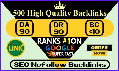 do 500 nofollow backlinks high da90 seo mix profile links