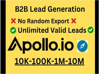 Give You 600,000+ Belgium Apollo io Leads Database